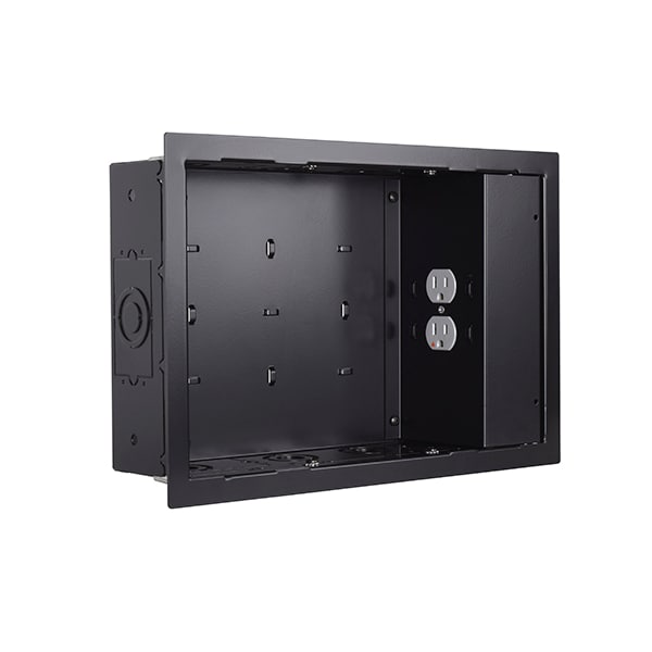 Chief Chief PAC525FBP2 Mounting Box for A/V Equipment - Black - 10 lb Load Capacity - 1 PAC525FBP2 - main